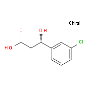 (3S)-3-(3-chlorophenyl)-3-hydroxypropanoic acid 625095-56-9